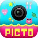 斑点水印装饰拍照 PICTO LOGO-APP點子