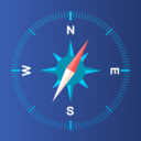 手机指南针-经纬度定位