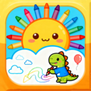 开心宝宝画画涂色