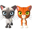 Talking 3 Friends Cats and Bunny 娛樂 App LOGO-APP開箱王