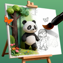 神笔绘画- AI让童画动起来