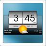 3D Flip Clock & Weather widget LOGO-APP點子