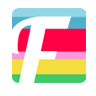 文字版阅后即焚Frankly LOGO-APP點子