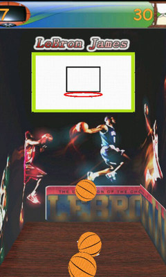 【免費賽車遊戲App】NBA James great shot-APP點子