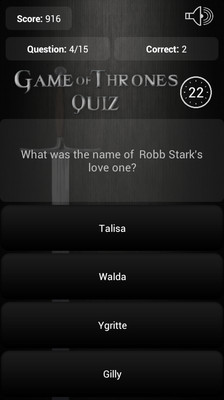 【免費娛樂App】Game of Thrones Quiz-APP點子