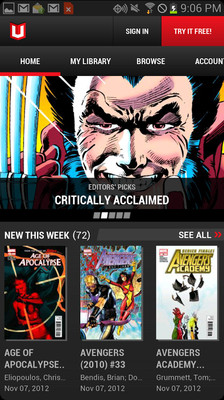 【免費書籍App】Marvel Unlimited-美国英雄-APP點子