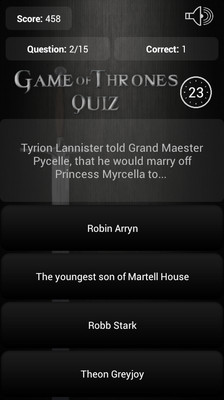 【免費娛樂App】Game of Thrones Quiz-APP點子