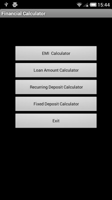 Financial Calculator