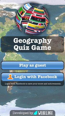 Geography Quiz Game