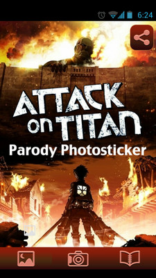 进击的巨人漫画相机Attack on Titan - Photosticker