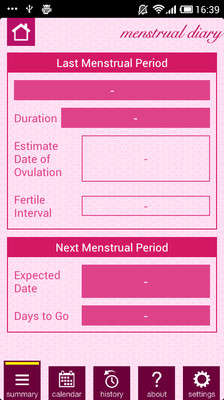 【免費醫療App】Women's Health Diary-APP點子