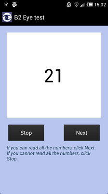 【免費醫療App】B2 Eye test-APP點子