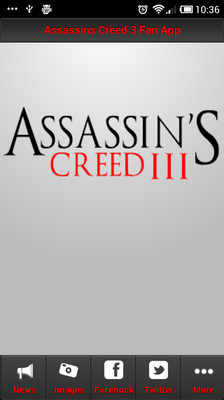Assassins Creed 3 Fan App