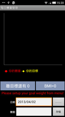 每日體重管理