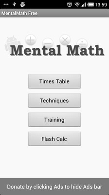 Mental Math - Fitness for the Mind with Mathematics (free)