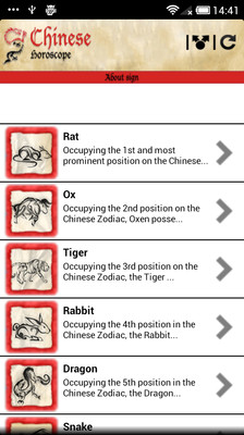 【免費娛樂App】Chinese Horoscope-APP點子