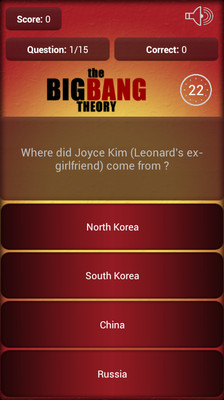 【免費娛樂App】The Big Bang Theory Quiz-APP點子