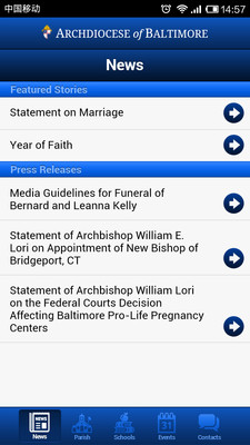 【免費新聞App】The Archdiocese of Baltimore-APP點子