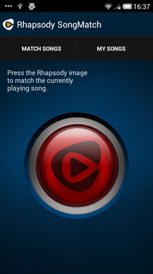 免費下載媒體與影片APP|Rhapsody SongMatch app開箱文|APP開箱王