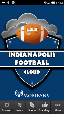 Indianapolis Football Cloud