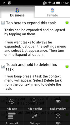 Task List