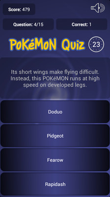 【免費娛樂App】Pokemon Quiz-APP點子