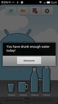 【免費醫療App】好好喝水 Carbodroid-APP點子