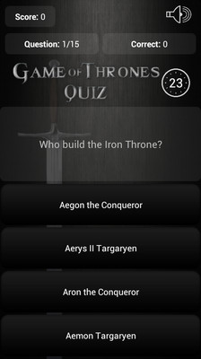 【免費娛樂App】Game of Thrones Quiz-APP點子