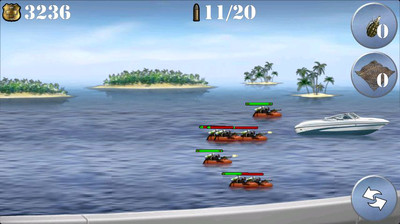 【免費動作App】快艇射击 Speedboat Shooting-APP點子