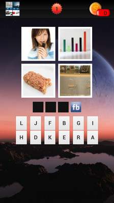 【免費娛樂App】4 Image 1 Word-APP點子