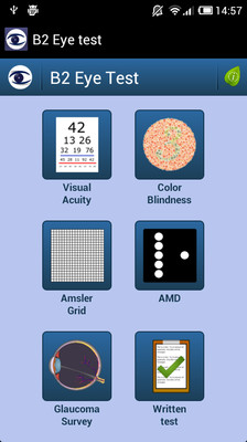 B2 Eye test