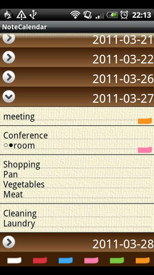 【免費生產應用App】NoteCalendar Free-APP點子