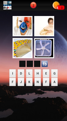 【免費娛樂App】4 Image 1 Word-APP點子