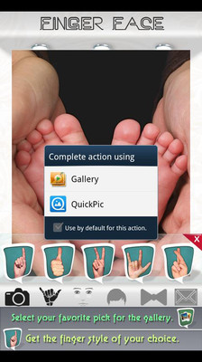 【免費攝影App】Finger Face-APP點子