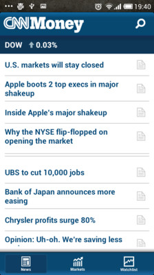 【免費新聞App】CNNMoney-APP點子