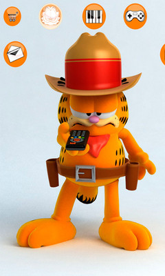 【免費娛樂App】Talking Garfield Free-APP點子