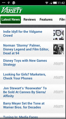 【免費新聞App】Variety-APP點子