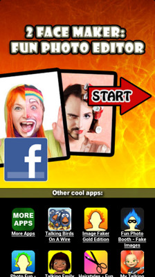 【免費娛樂App】2 Face Maker: Fun Photo Editor-APP點子