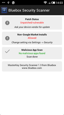 Bluebox Security Scanner