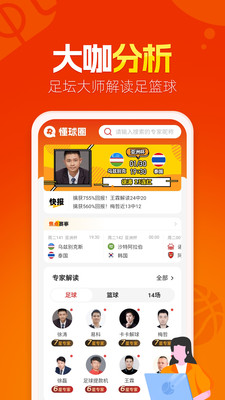 懂球圈-足篮球比赛大咖分析