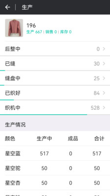 云织讯-毛织收发生产管理APP