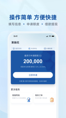 聚融花-安心金融放心借款