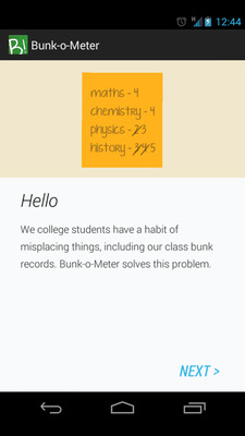 【免費教育App】逃课记录器Bunk-o-Meter-APP點子