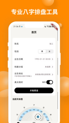 辰时八字排盘-专业八字排盘软件