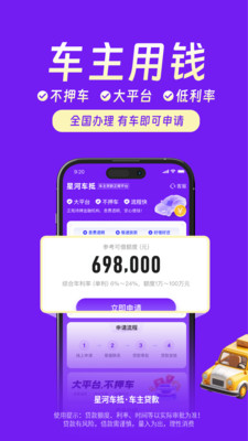 星河车抵-专业车抵，持牌机构放款