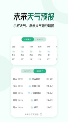 口袋天气-实时天气预报