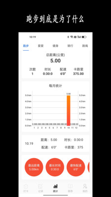 跑步日历-减脂健身瑜伽打卡