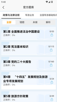 导游考试快题库-学霸萌萌