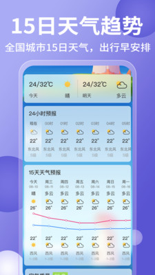 日实时精准天气预报