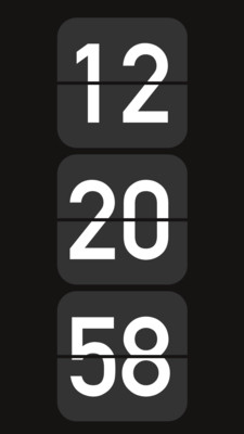 横屏时钟-手机桌面时钟